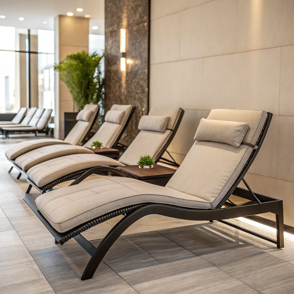 Nowoczesne leżaki